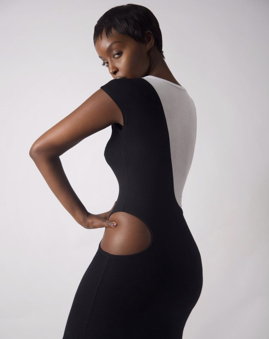 The B Body Race Dress by Projets De Jets Privés. 