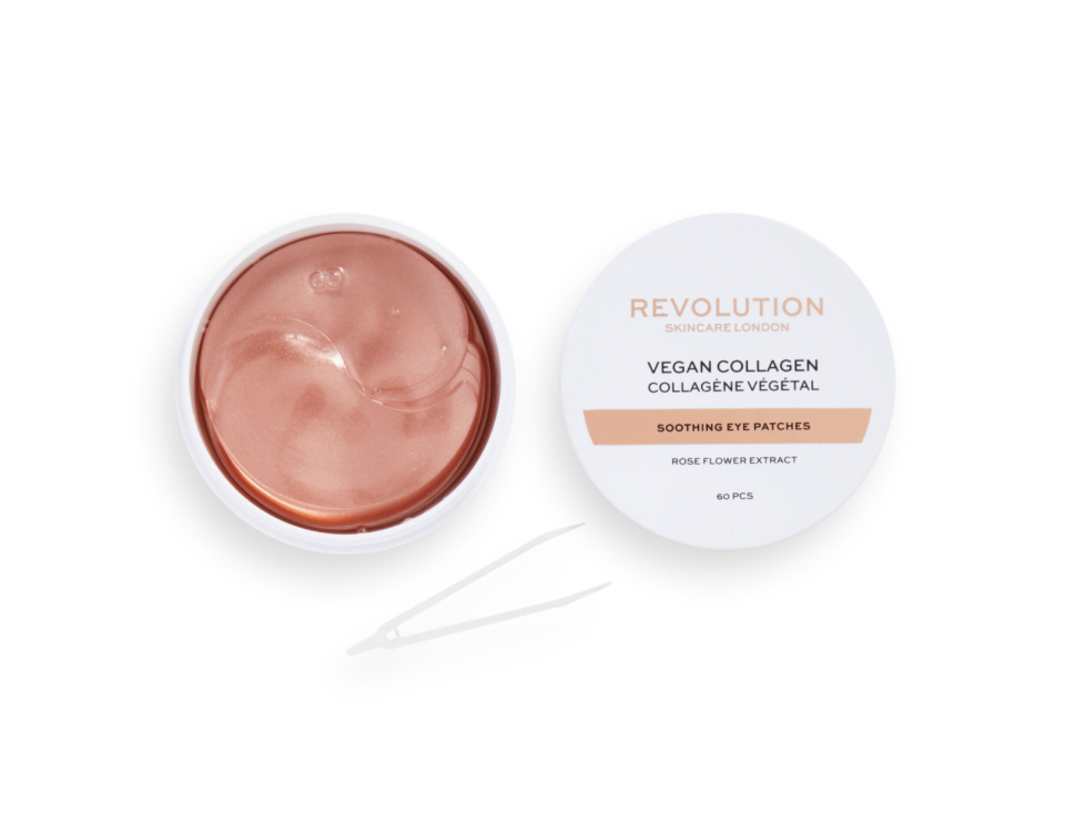 Revolution Skincare Rose Gold Vegan Collagen Soothing Undereye Patches