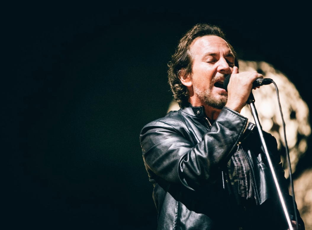 Eddie Vedder of Pearl Jam performs at NOS Alive festival: Arlindo Camacho