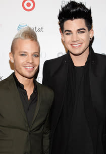 Adam Lambert and Sauli Koskinen | Photo Credits: Cindy Ord/Getty Images