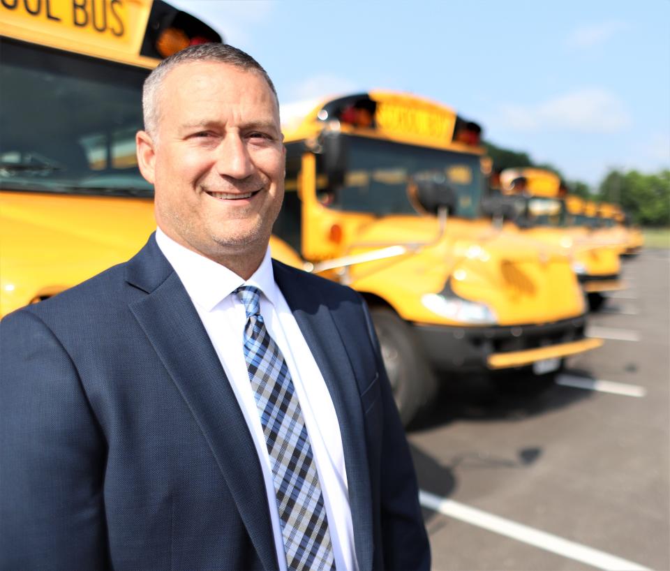 A photo of Chris Bearden, the Tippecanoe School Corporation's new director of transportation.