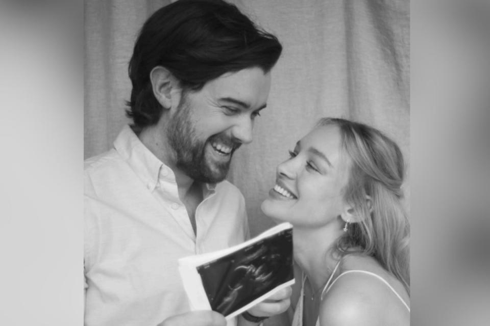 Jack Whitehall shared his and Roxy Horner’s baby news on social media over the weekend (Jack Whitehall /Twitter)