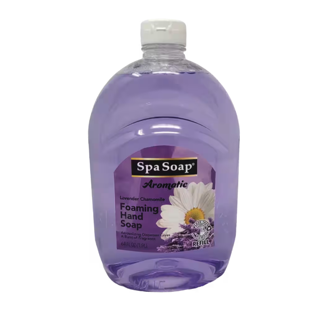 SpaSoap Aromatic Foaming Hand Soap Refill. Image via Canadian Tire.