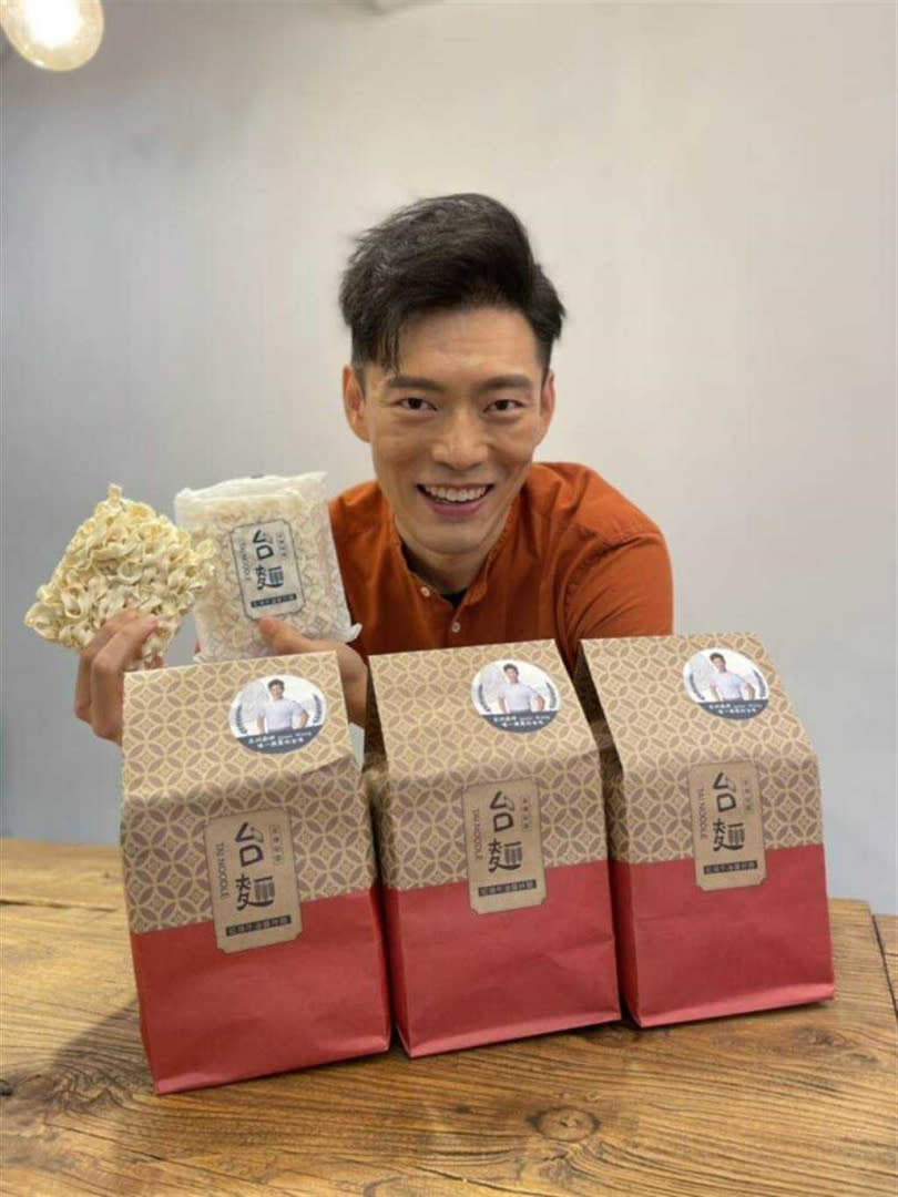 Jason Wang王凱傑因愛美食成為代言人。（圖／淘禧娛樂提供）