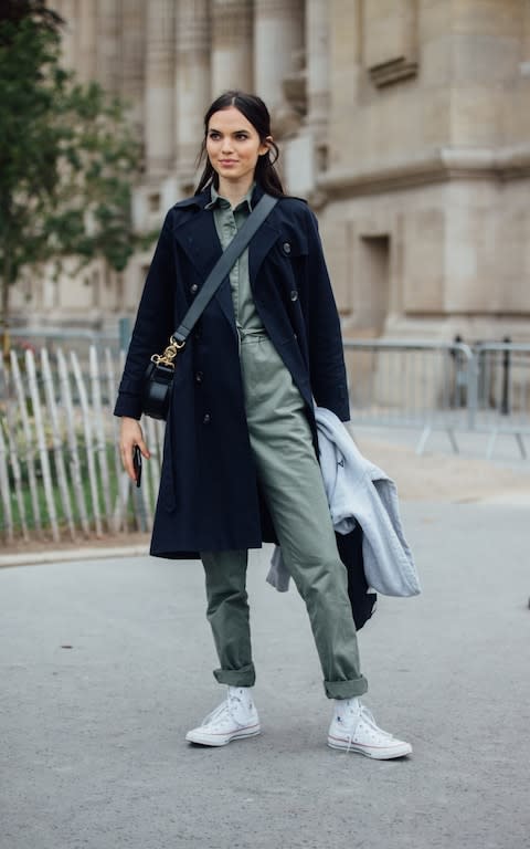 paris fashion week boiler suit  - Credit: Getty&nbsp;