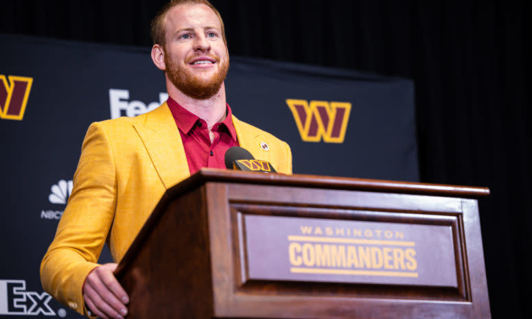 Carson Wentz Washington Commanders