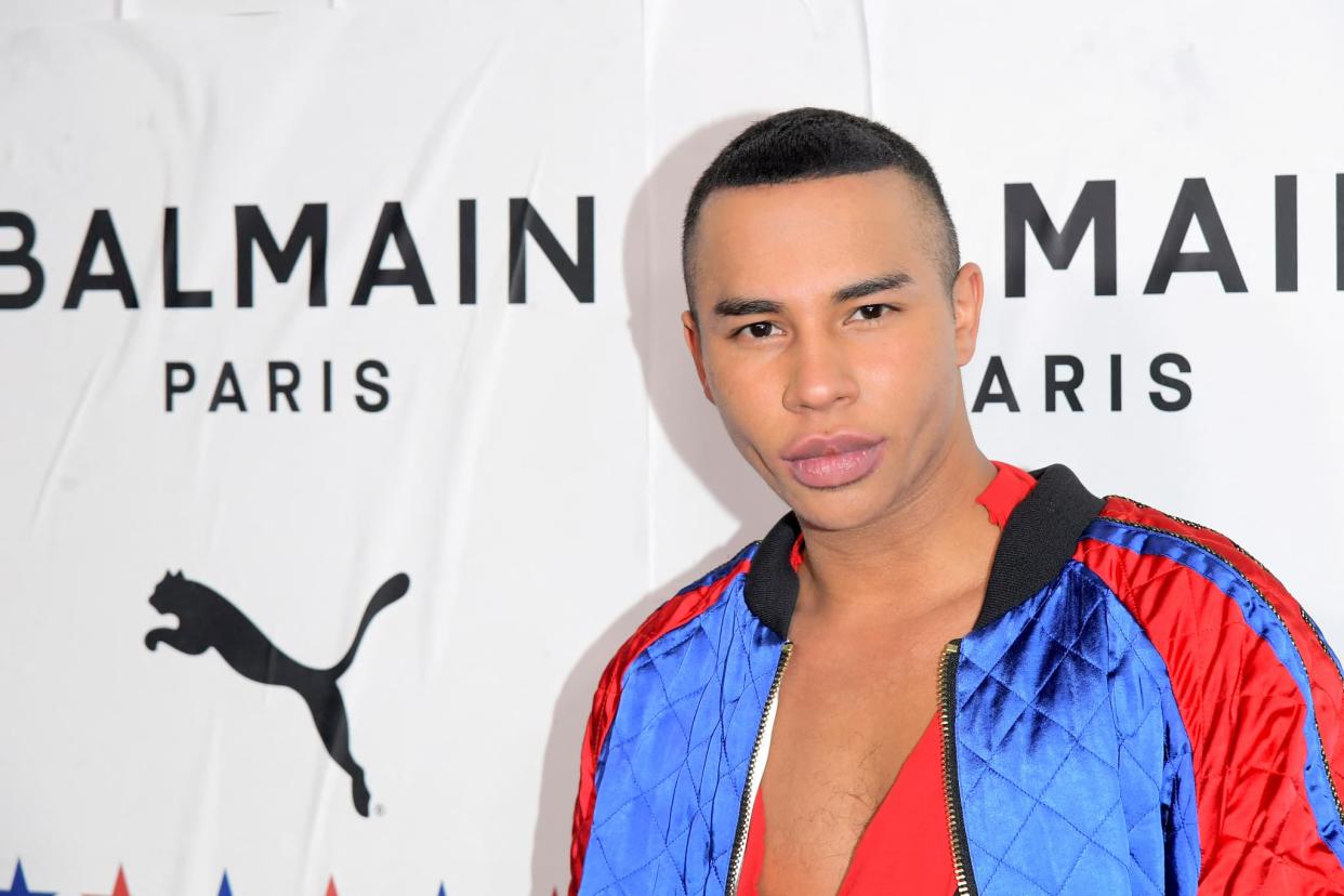 Le directeur artistique de Balmain Olivier Rousteing en 2019 - Charley Gallay - AFP