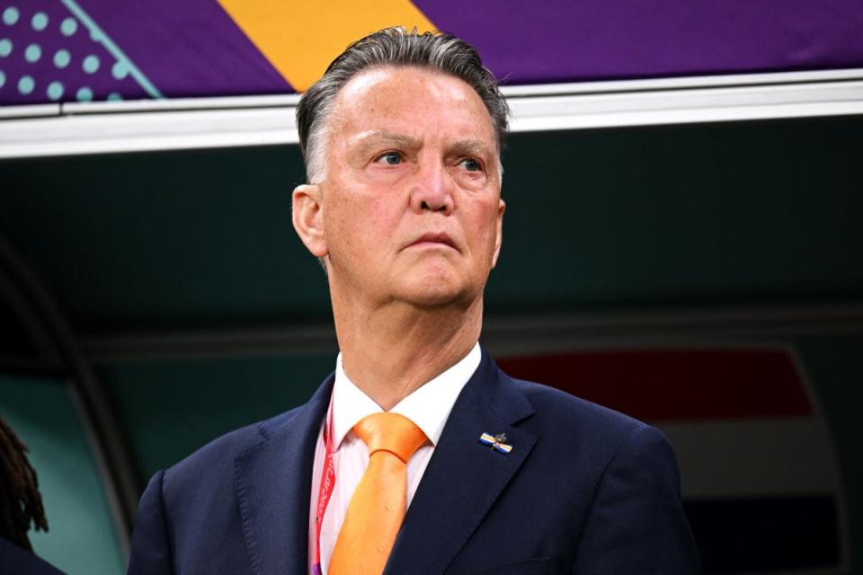 Van Gaal could be preparing for his last match in football (Getty Images)