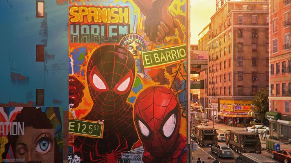 Wall art in Marvel's Spider-Man 2