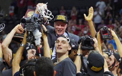 Bo Ryan's Badgers may have what it takes to do more net-cutting in Indy. (AP)