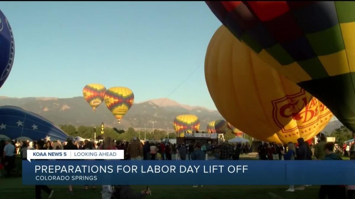 Preparations for Labor Day lift off