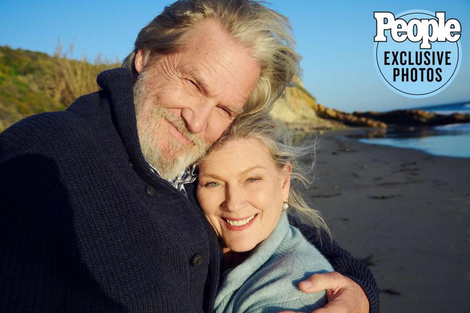 <p>"We love each other, but we really like each other. I was 21 when we met. We were kids. And we still feel like kids," Susan Bridges <a href="https://people.com/health/jeff-bridges-wife-susan-says-she-told-doctors-to-save-his-life-no-matter-what-as-he-battled-covid/" rel="nofollow noopener" target="_blank" data-ylk="slk:told PEOPLE in 2022;elm:context_link;itc:0;sec:content-canvas" class="link ">told PEOPLE in 2022</a>.</p> <p>She and Jeff met while the actor was filming <em>Rancho Deluxe</em> in 1975, and the rest is history. They wed two years later, and <em>The Big Lebowski</em> star say they're still in the honeymoon phase.</p> <p>"We don't have to do much. Just being in the same vicinity feels wonderful," Jeff added. </p>