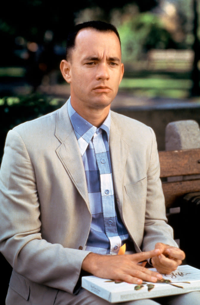 <p> Tom Hanks in Forrest Gump 1994. </p>