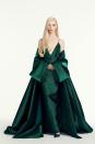 <p>Anya Taylor-Joy did not hold back on an opportunity to embrace a little glamour for one of the first big red-carpet events in months – and the result was pretty spectacular. The actress wore a Dior Haute Couture green lurex dress with a matching evening coat and shoes. Channelling old Hollywood glamour with her hair and make-up, Taylor-Joy stole the (virtual) show.</p>