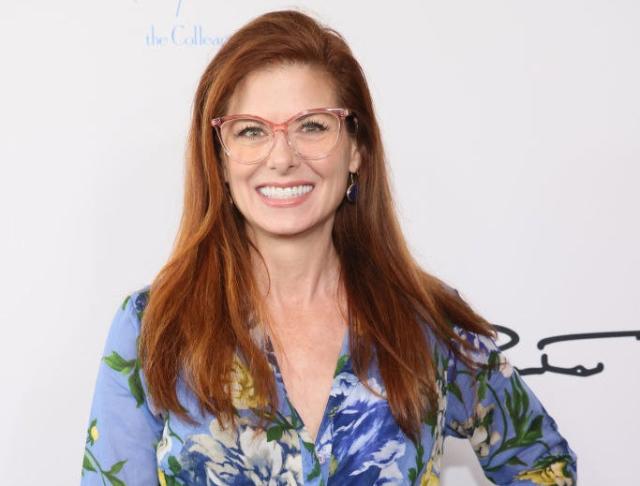 Debra Messing Claims NBC Pushed Her To Have Bigger Boobs For Will & Grace!  - Perez Hilton