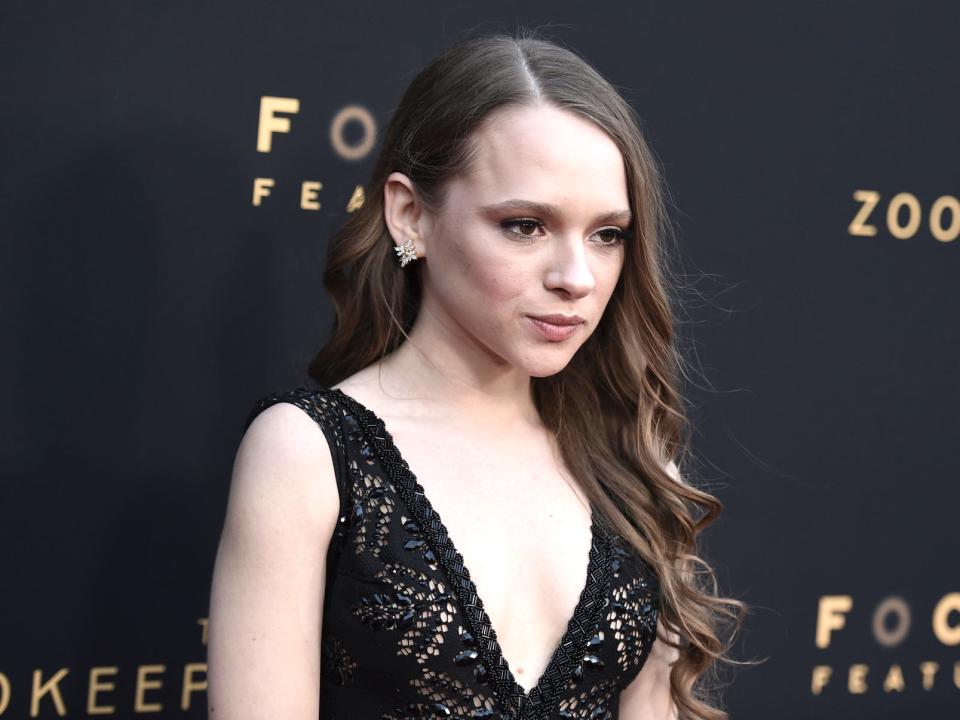 Shira Haas 2017 The Zookeeper's Wife premiere AP Images 