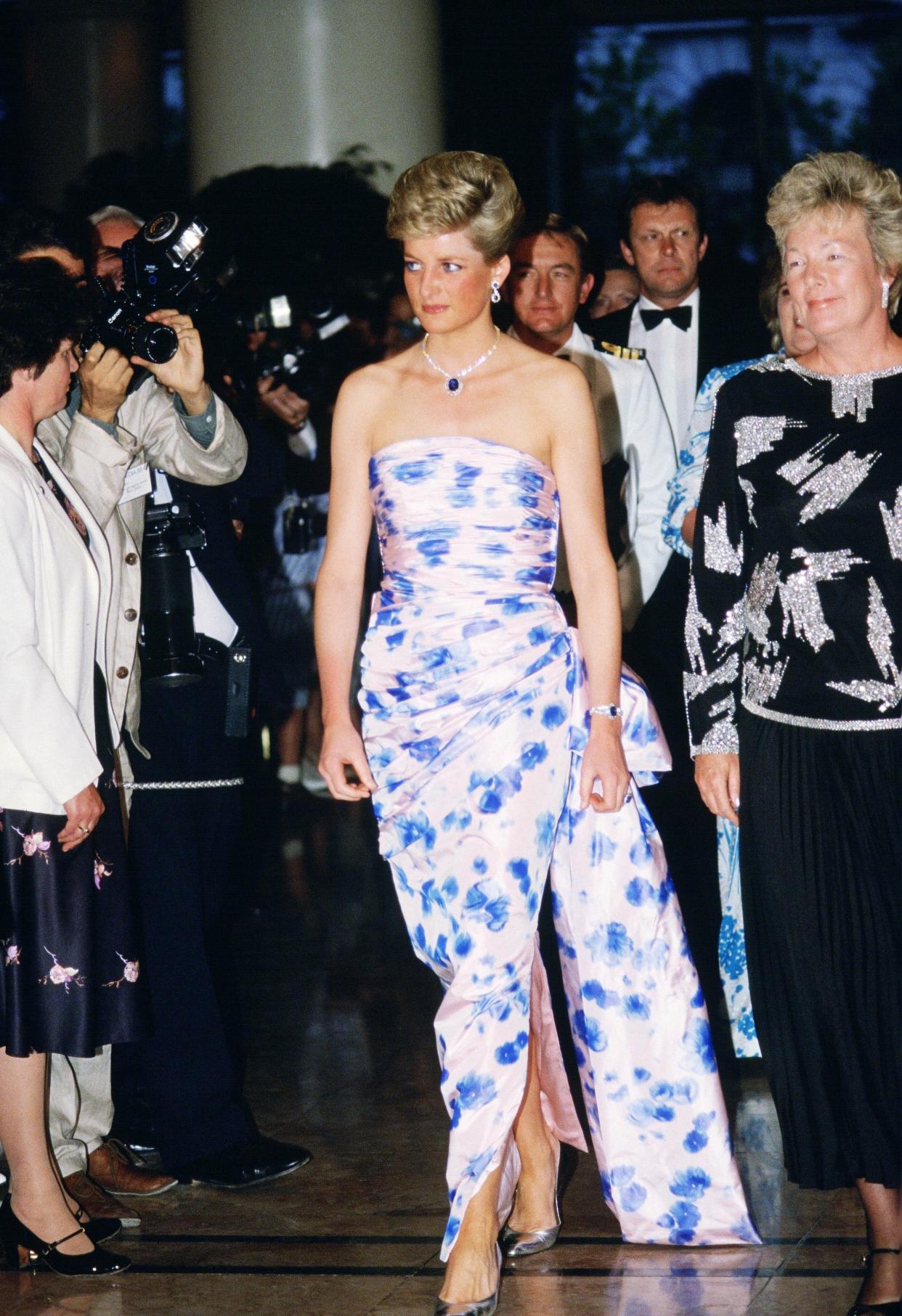 princess diana 1988 washington gala dinner