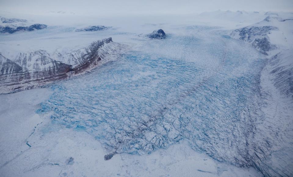 The Kronebreen glacier (Reuters)