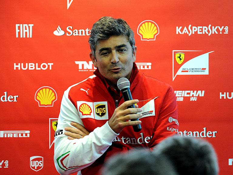 Sacked Ferrari team chief Marco Mattiachi