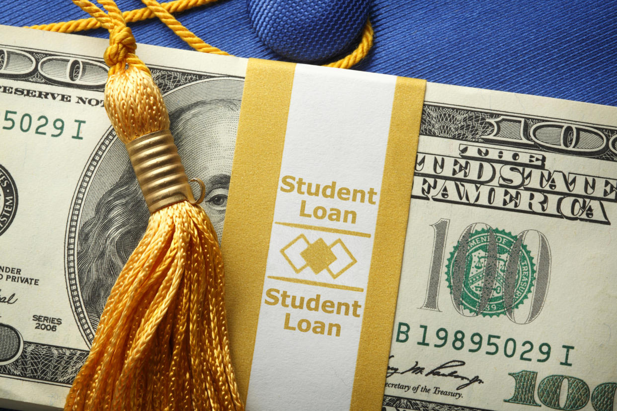 If you need help paying for school you'll first need to qualify - and apply - for a student loan. / Credit: Getty Images/iStockphoto