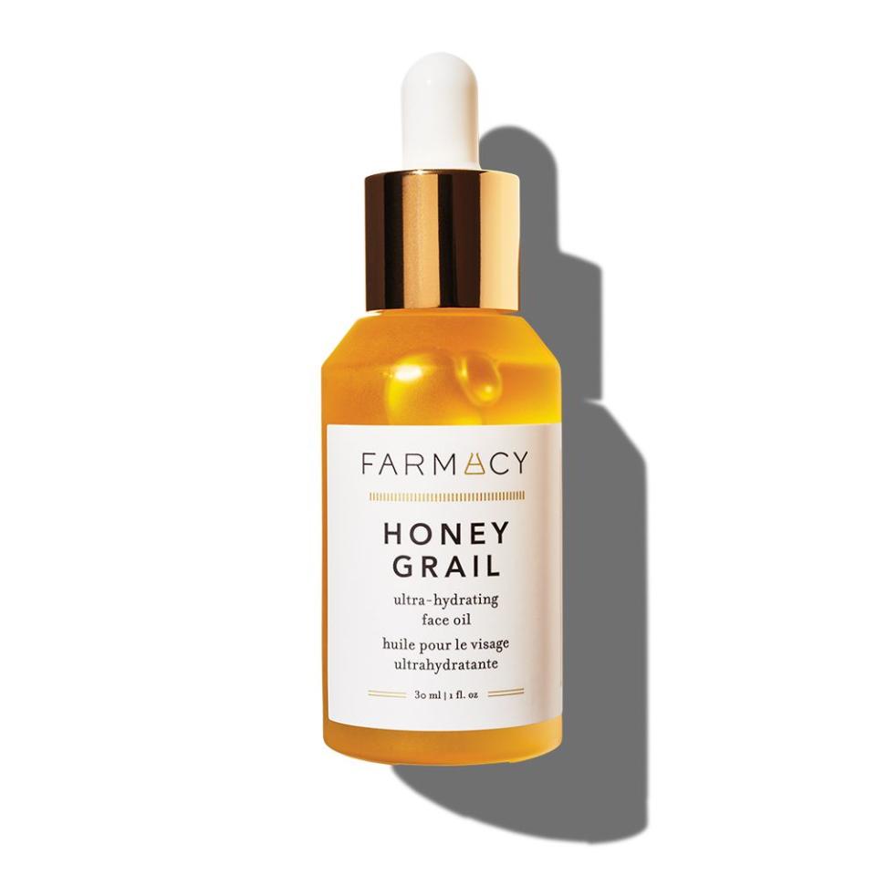 <p><a href="https://go.redirectingat.com?id=74968X1596630&url=https%3A%2F%2Fwww.farmacybeauty.com%2Fproducts%2Fhoney-grail%3Fvariant%3D39247415803977%26currency%3DUSD%26gclid%3DCj0KCQjw2tCGBhCLARIsABJGmZ6ODl0196sQyhZzKd1B-F9FRlS624cXnAmN1HJVhuYb_RZrkyogbWoaAr5pEALw_wcB&sref=https%3A%2F%2Fwww.harpersbazaar.com%2Fbeauty%2Fskin-care%2Fg36816056%2Fbest-face-oils%2F" rel="nofollow noopener" target="_blank" data-ylk="slk:Shop Now;elm:context_link;itc:0;sec:content-canvas" class="link ">Shop Now</a></p><p>Honey Grail Ultra-Hydrating Face Oil</p><p>farmacybeauty.com</p><p>$48.00</p><span class="copyright">Farmacy</span>