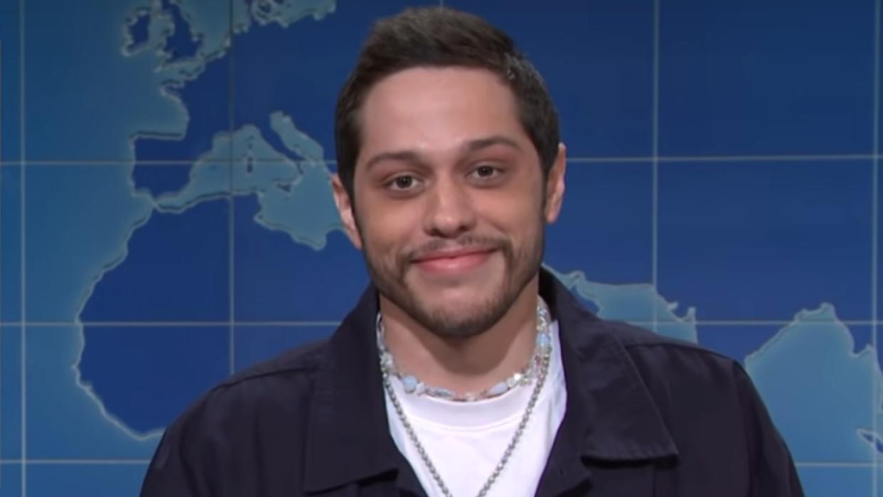  Pete Davidson on Saturday Night Live. 