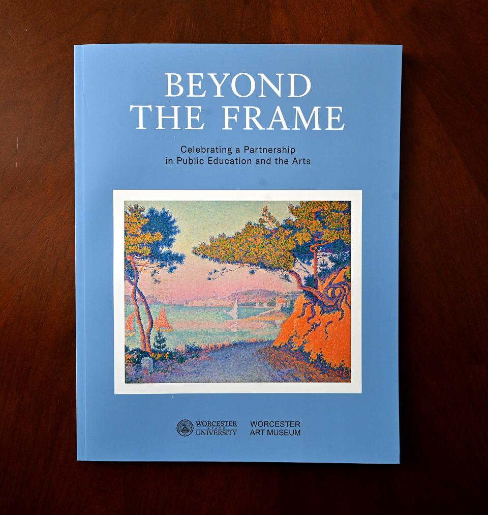 Malcolm Rogers, a trustee of the Worcester Art Museum and the former director of the Museum of Fine Arts in Boston, writes about "Beyond the Frame":  “What emerges from these essays — by award-winning historians, novelists, poets, biographers, art critics, and Worcester State University faculty members — is the way in which the museum is a classroom."