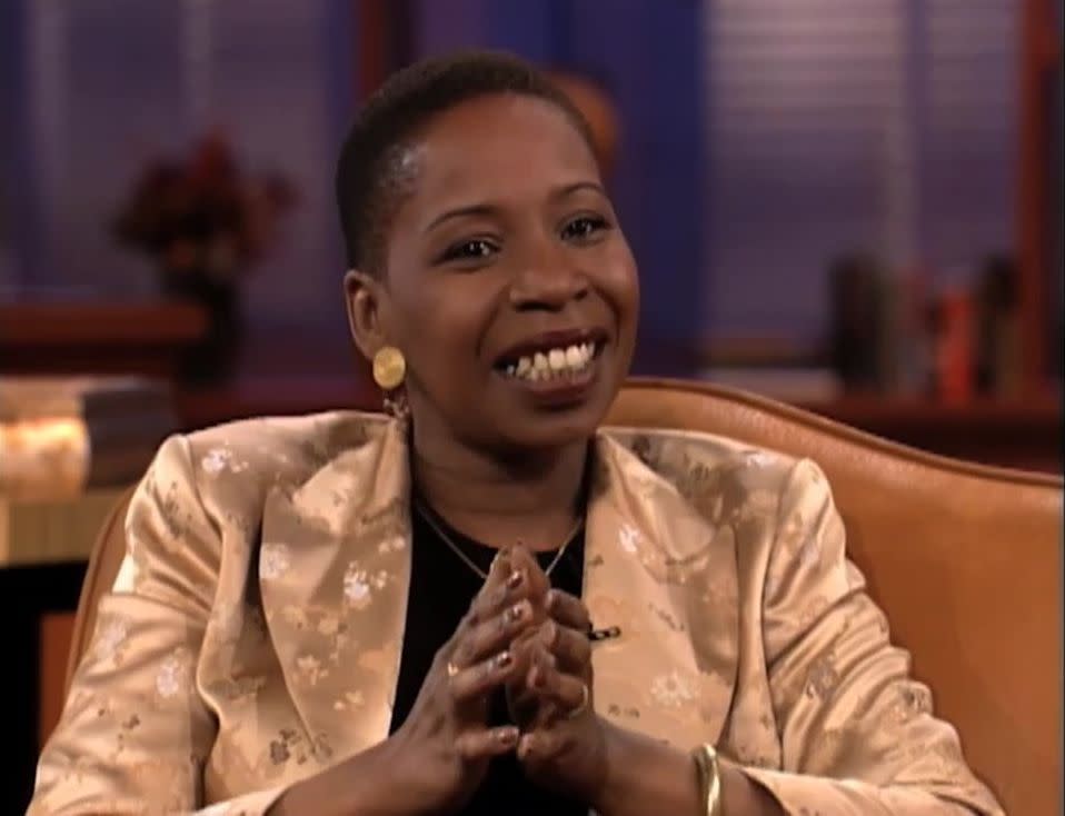 <i><strong>Iyanla Vanzant</strong></i><br />"Most of us have a death urge. We see the guy coming, warning slapped right in the middle of his head. And we said, 'Oh, I'm going to fix him. I'm going to change it. I'm going to reshape it,'" Iyanla Vanzant said in 1998. "Love doesn't have to fix you, change you. When you see crazy coming, cross the street. Cross the street!"