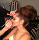 Celebrity photos: Cheryl Cole’s assistant tweeted this gorgeous picture of Cheryl on the set of her. It was accompanied by the caption: “The Chezmeister getting made-up for her calendar, which month do you think this should be?" We don’t mind – 12 gorgeous pictures of Cheryl is spoiling us enough as it is.