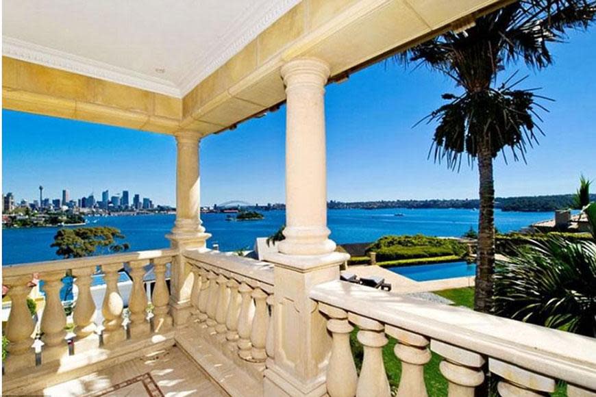 <p>The harbourside mansion has a whopping eight-bedrooms, private balconies and butler's quarters.</p>