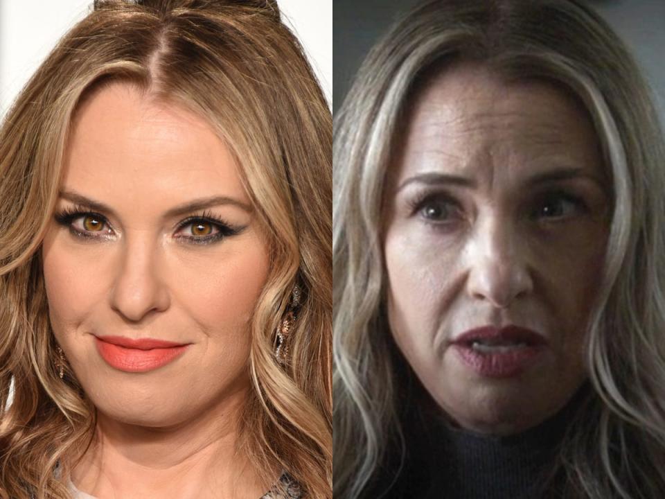 Leslie Grossman on "American Horror Story: Double Feature."