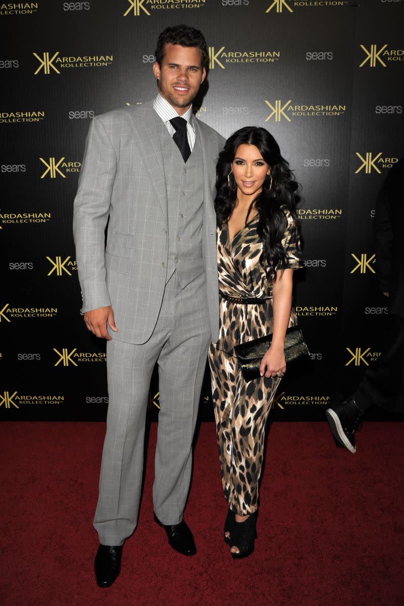 Kim Kardashian and Kris Humphries