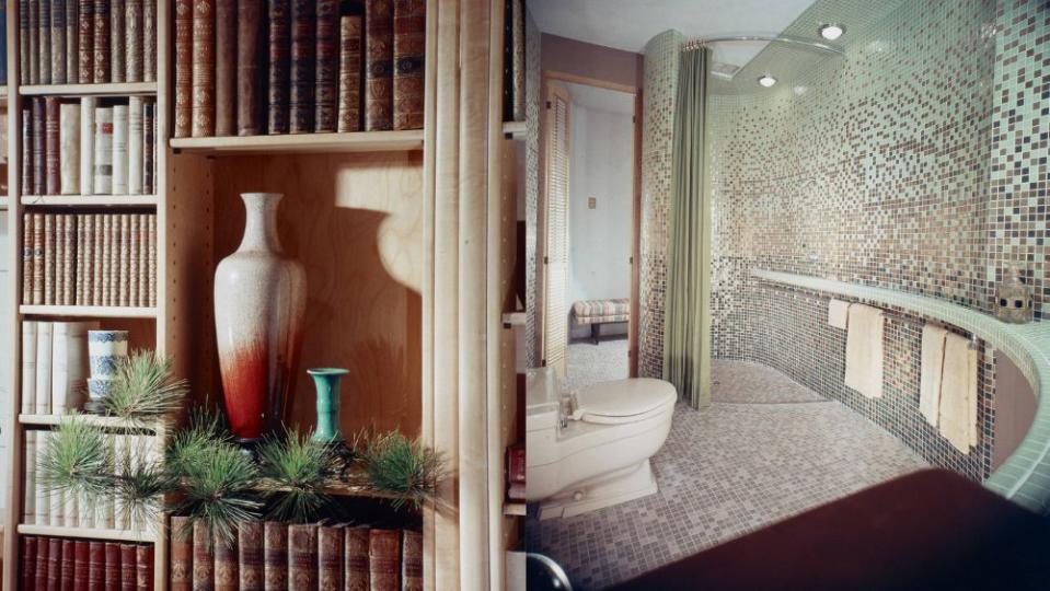 The interior of The D.L. James House in Carmel, California - Credit: Maynard L. Parker, photographer, The Huntington Library, San Marino, Calif.