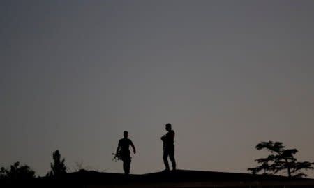 FILE PHOTO: Special forces police officers secure the area during a ceremony marking the second anniversary of the attempted coup at the Bosphorus Bridge in Istanbul, Turkey, July 15, 2018. REUTERS/Osman Orsal/File Photo