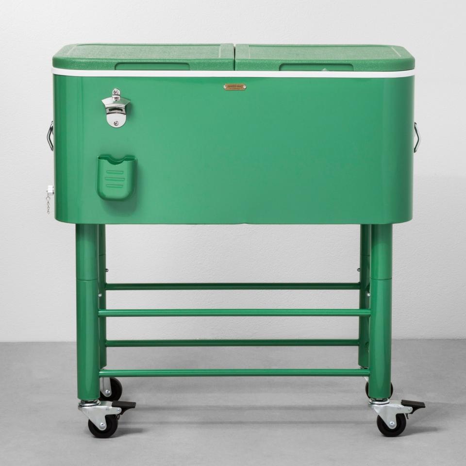 Centennial Rolling Cooler 77 qt — Green (Photo: Target)