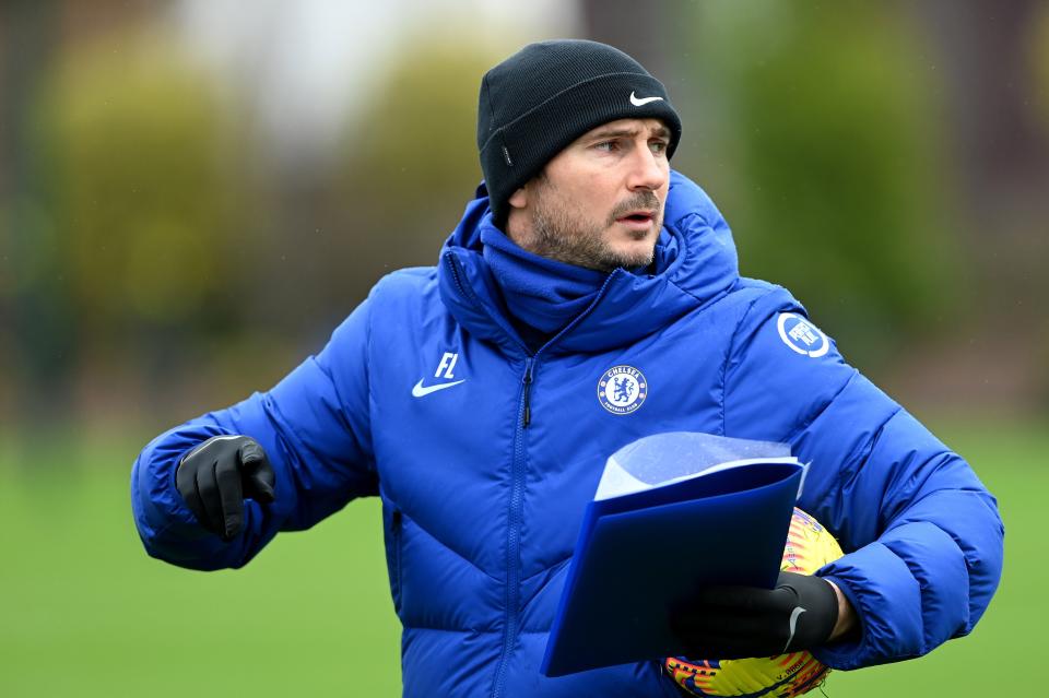 <p>Sticking around: Frank Lampard</p> (Chelsea FC via Getty Images)