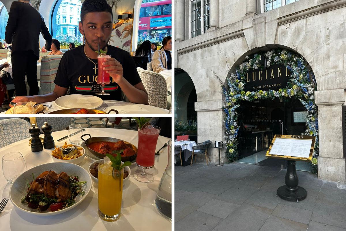 I went to Luciano by Gino D'Campo in London <i>(Image: Ezekiel Bertrand)</i>