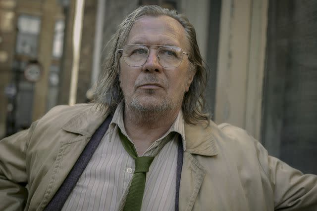 <p>Apple TV+</p> Gary Oldman on 'Slow Horses'