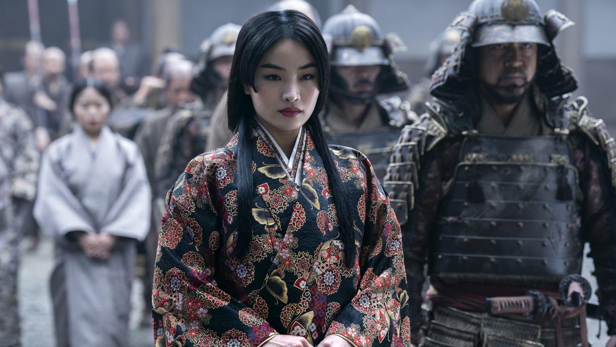 shogun episode 9 airs april 16 pictured c anna sawai as toda mariko cr katie yufx