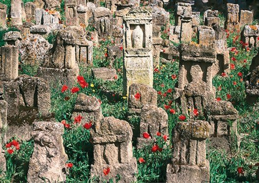 The sacred area of the Carthaginian Tophet, 6th-4th Century BC.