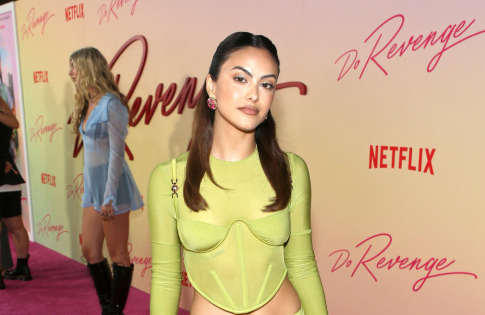 Camila Mendes has opened up about her battle with disordered eating credit:Bang Showbiz