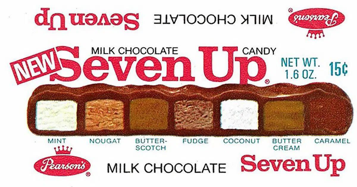 seven up candy bar