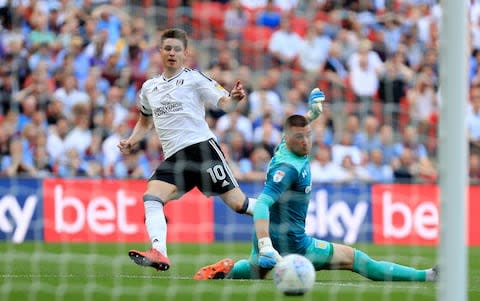 Tom Cairney puts Fulham ahead - Credit: getty images