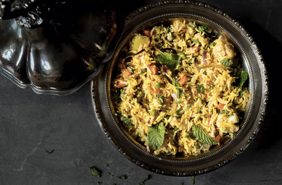 22) Vegetable Biryani