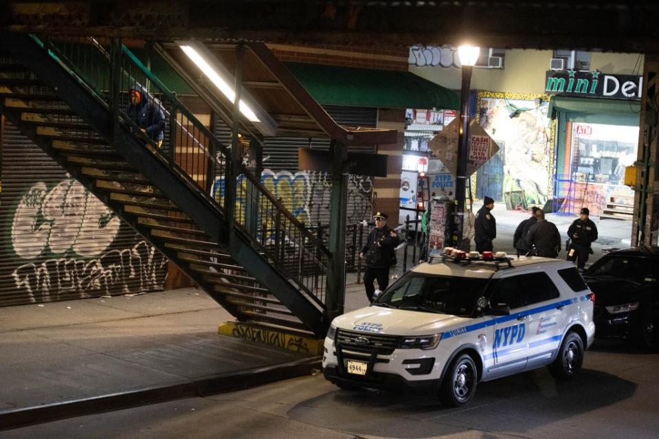 A 52-year-old man was stabbed multiple times in the back during a feud over smoking inside the Kosciuszko Street J train station, authorities said. Robert Mecea