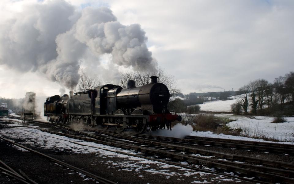 There is also a steam train that runs through the village of Cheddleton