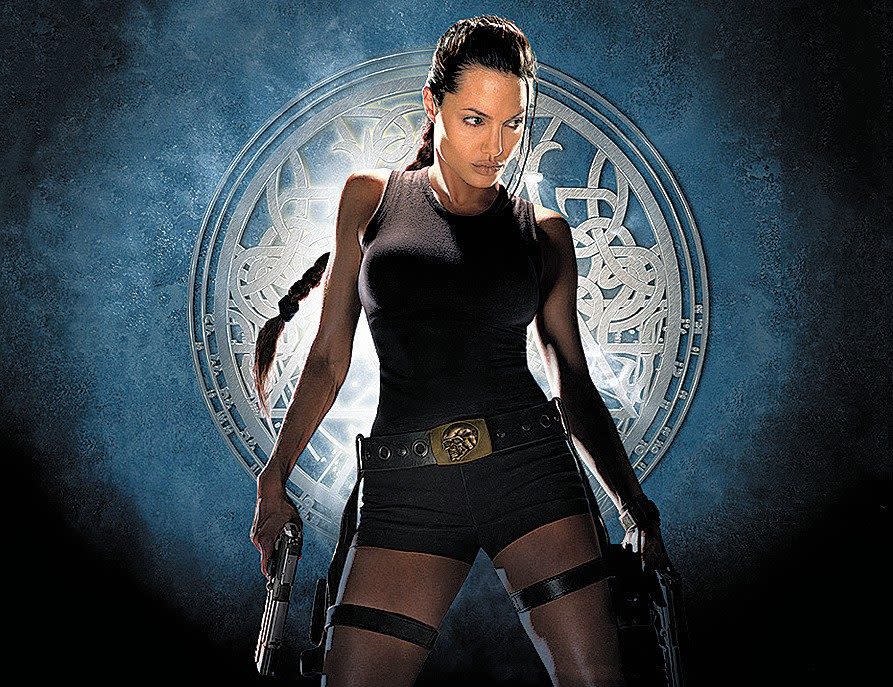 Angelina Jolie in the 2001 film adaptation of Lara Croft: Tomb Raider - Film Stills