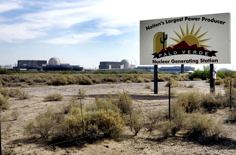 Palo Verde Nuclear Generating Station in Wintersburg, Ariz., is shown in 2007.