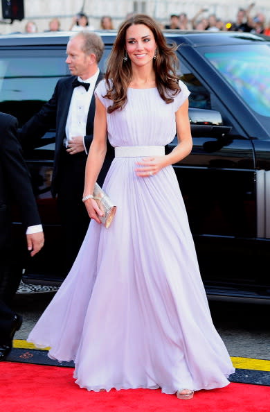 <p>It’s only right that at number one is quite literally the Queen of fashion Kate Middleton. From her haute couture gowns to maternity wins and high-street bargains she just can’t be beaten.<i> [Photo: Getty]</i><br></p>