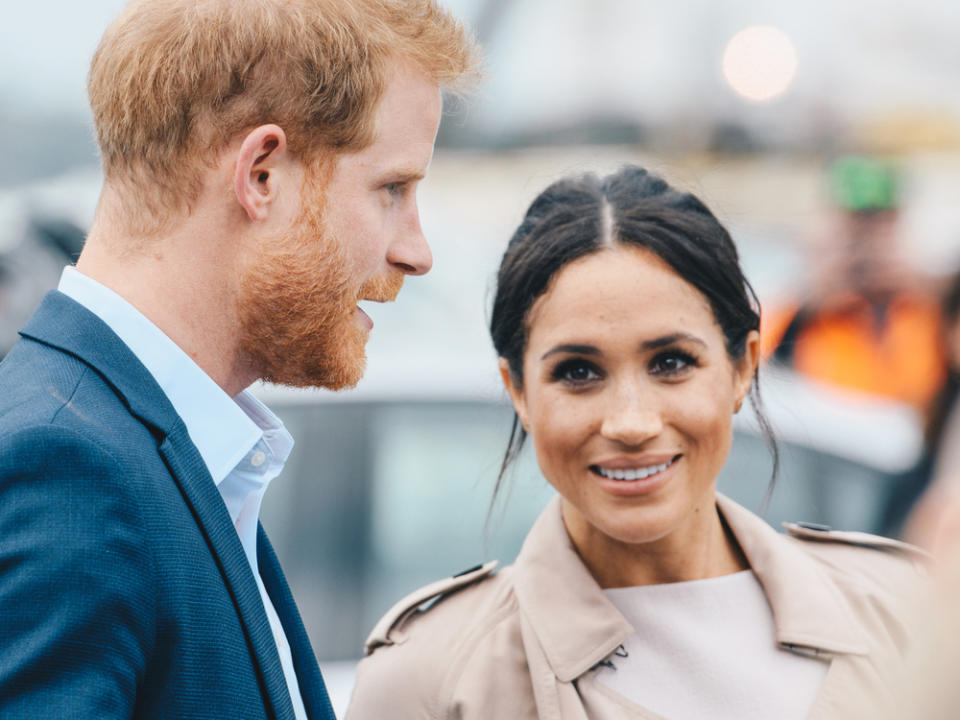 Wie wird die Tochter von Herzogin Meghan und Prinz Harry heißen? (Bild: Shutterstock.com / Shaun Jeffers)